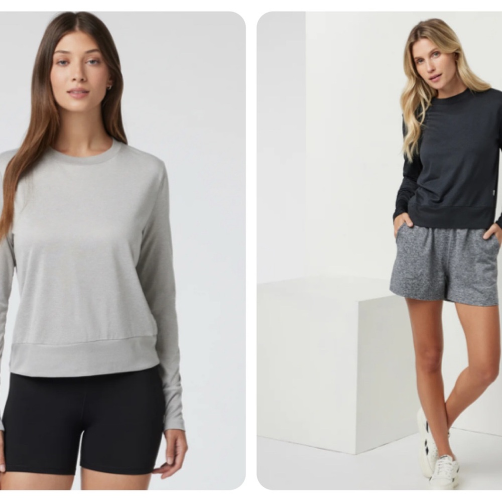 TWO Vuori Daydream Crew Tops